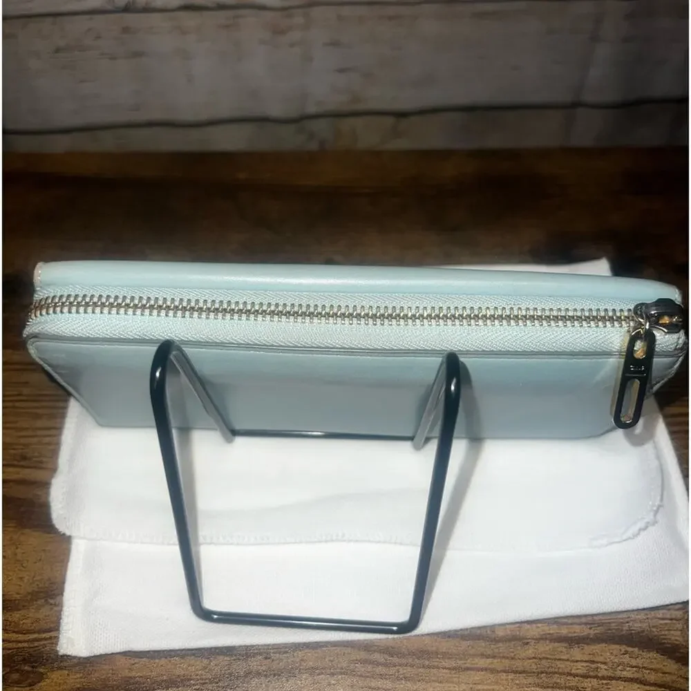 Chole Continental Wallet - Robins Egg Blue